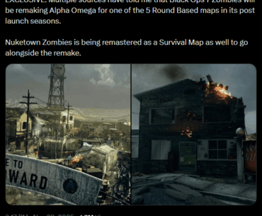 What would you like to see out of an Alpha Omega remake? Personally if it's the BO4 Alpha Omega, I'd like a CGI Intro and Outro. But if it's a remake that takes place in the Dark Aether what would you like to see?