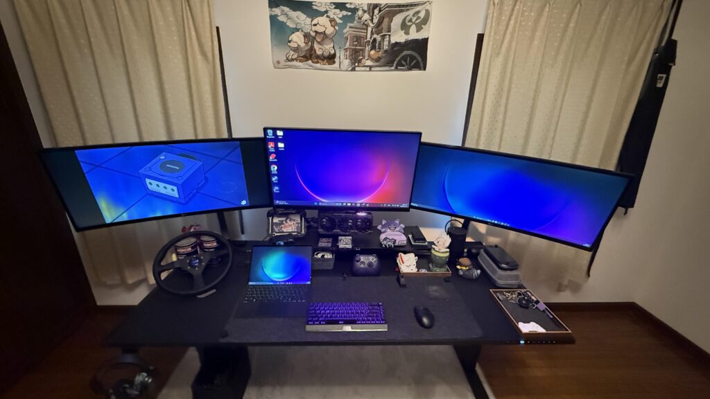 Plug in and game tablet setup