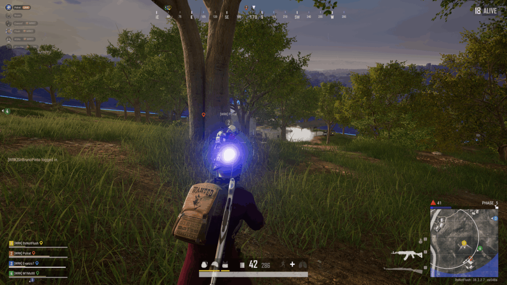 Bug Report - Glowing items