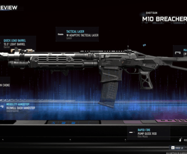The M10 Breacher shotgun is fucking goated.