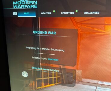 Groundwar matchmaking