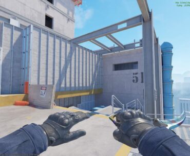 Selling / Trading Karambit T1 Blue Gem + Gold Gem