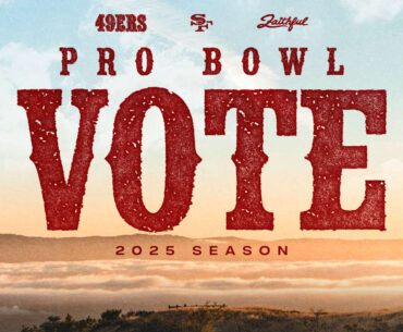Vote Your Favorite 49ers Players Into the 2026 Pro Bowl Games