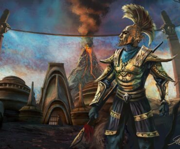 Morrowind Ordinator, my oil painting