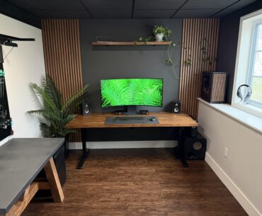 My new basement office