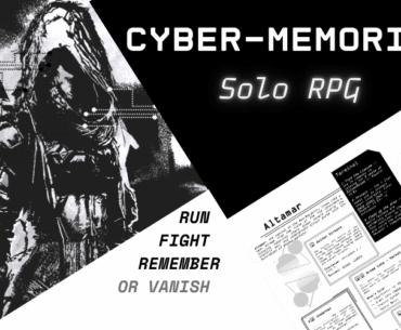 Cyber-memories is finally out on Kickstarter! Run, fight, remember...