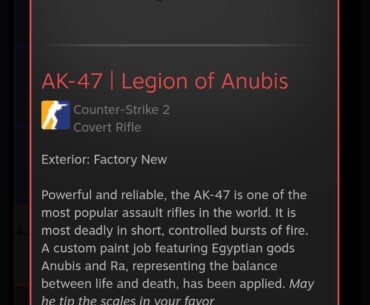 Looking to trade FN Legion of Anubis for decent blue Desert Eagle Heat Treated
