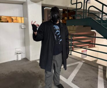 For Halloween, I did a cyberpunk themed costume.