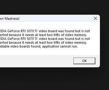 ​Finally found a game my 5070 Ti can't run.