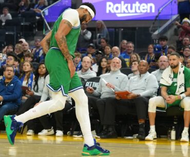 Anthony Davis Exits Mavericks’ Christmas Game vs. Warriors Due to Injury
