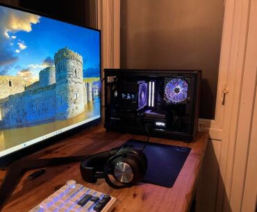 My First Build in the Lian Li A3 with a Ryzen 7800X3D and Radeon 9070 XT XFX Swift