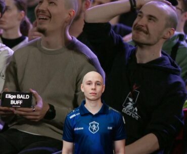 Just a pure ELIGE fan. The Bald Buff cult is getting stronger.