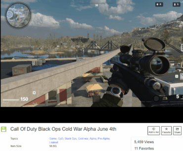 Does anyone know how to get the Cold war Alpha working?