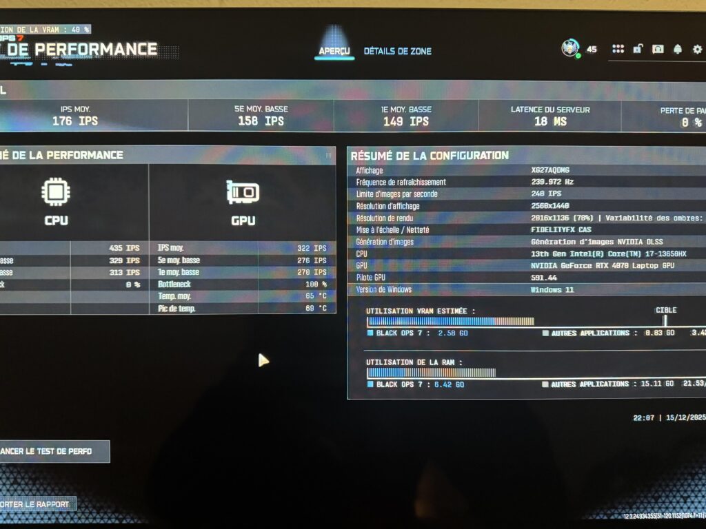 how may i improve my fps on 1440 p? And why my have a bottleneck at 100% 👀