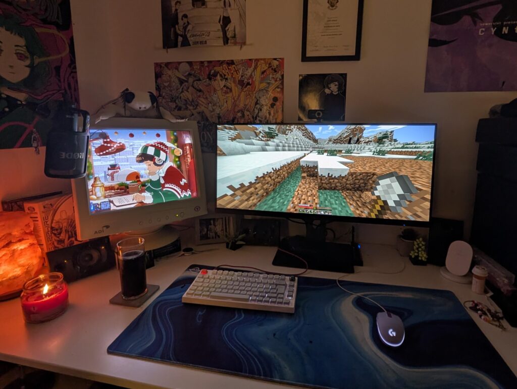 cozy station prepared for winter