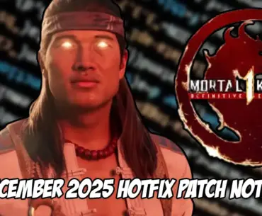Mortal Kombat 1 December 2025 hotfix patch notes released