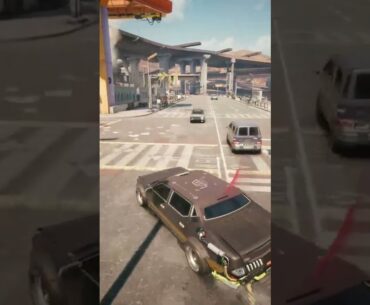 First Time Driving in Cyberpunk 2077