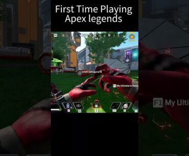 Apex Legends First Time Reaction! Shocked #shorts