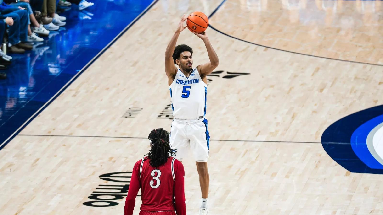 Men’s Basketball Wins Fifth Game vs. Nicholls University of Nebraska Logo