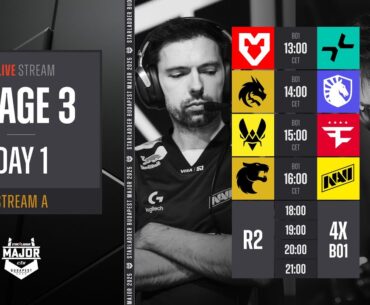 English Stream A | StarLadder Budapest Major 2025 - Stage 3 - Day 1