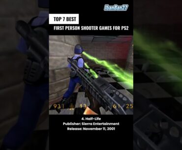 7 Best PS2 FPS Games of All Time! #shorts #ps2 #fpsgames #bestgame