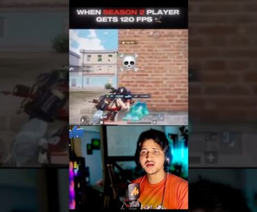 When 40 Fps Player Gets 120Fps #pubgmobile #pubg #bgmi #gaming #games #reels #short #shorts