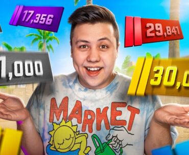 Моя ПЕРВАЯ КАЛИБРОВКА в СОЛО в CS2