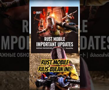 RUST MOBILE TENCENT RILIS BULAN INI! #shorts