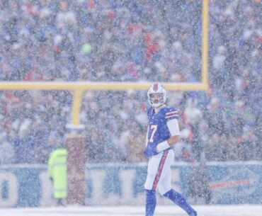 Two action packed NFL games unfolded in winter weather on Sunday
