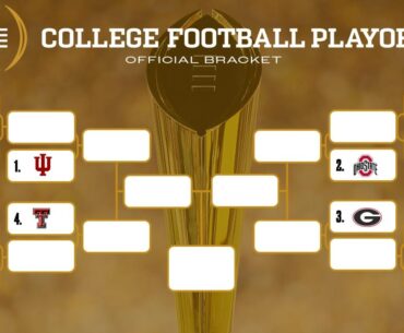College Football Playoff bracket, schedule, rankings, seeds