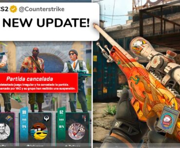 NEW CS2 UPDATE - VAC ERROR, GRAPHICS IMPROVEMENT, AND CACHE?!