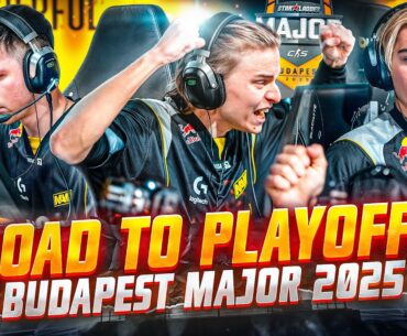 We Qualified for the Playoffs at Starladder Budapest Major 2025 | NAVI CS2 Vlog