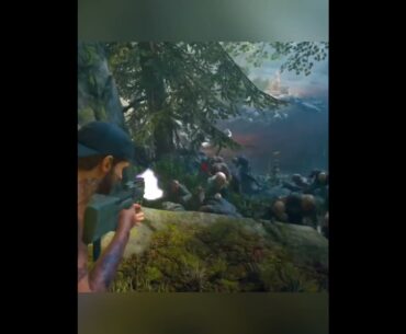INTENSE Battle at LITTLE BEAR LAKE Against a Massive Horde #gaming #shorts #daysgone