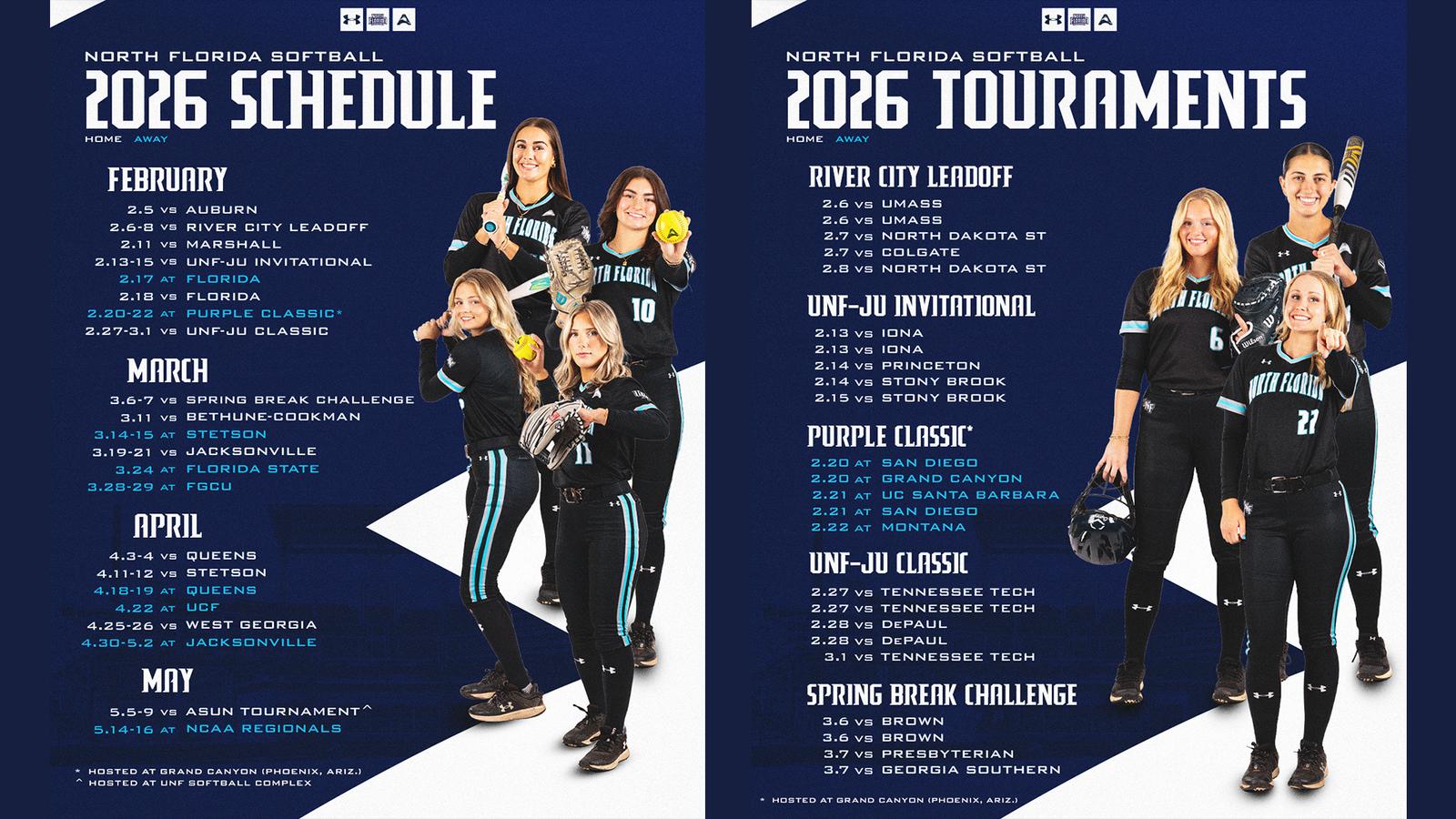 Softball Releases 2026 Schedule With 55 Total Games, 35 Home Matchups Softball signing class 2025-26