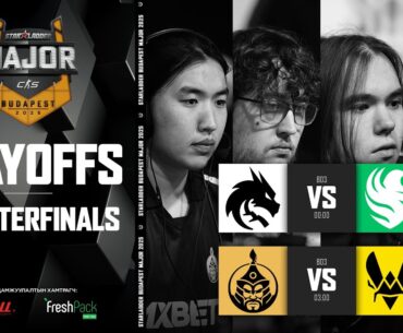 Playoffs - Day 1 - StarLadder Budapest Major 2025 - MN cast