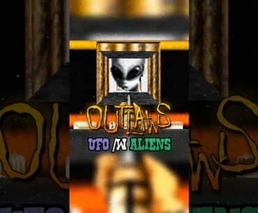 Creepy Easter-Eggs In Video-Games #3 - Outlaws Aliens & UFO! #shorts