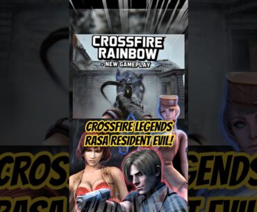 GAME CROSSFIRE LEGENDS TAPI RASA RESIDENT EVIL! Crossfire Rainbow Fps Horror! #shorts