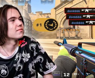 donk Returns To FACEIT After Major | 4400 ELO