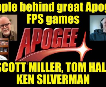 People behind great Apogee FPS games - Scott Miller, Tom Hall, Ken Silverman