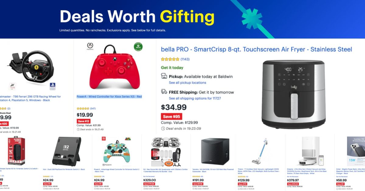 Switch 2 accessories, laptops, gaming gear, DJI Neo drone, more from just $20 Switch 2 accessories, laptops, gaming gear, DJI Neo drone, more from just $20