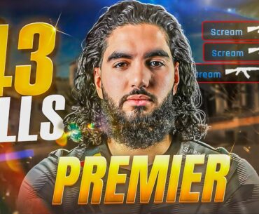 SCREAM IS BREAKING CS2 PREMIER ?!! (+43 KILLS)
