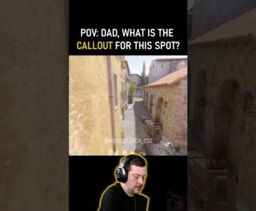 POV: Dad, what is the CALLOUT for this spot? 🤔 #cs2 #cs #csgo #pov #cogu #4k