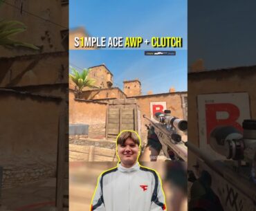 s1mple Wins Impossible AWP Clutch on Dust2 💥  | Counter-Strike 2