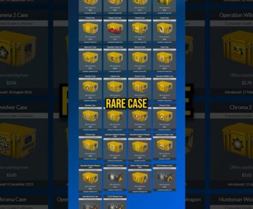 these cs2 cases STOPPED DROPPING