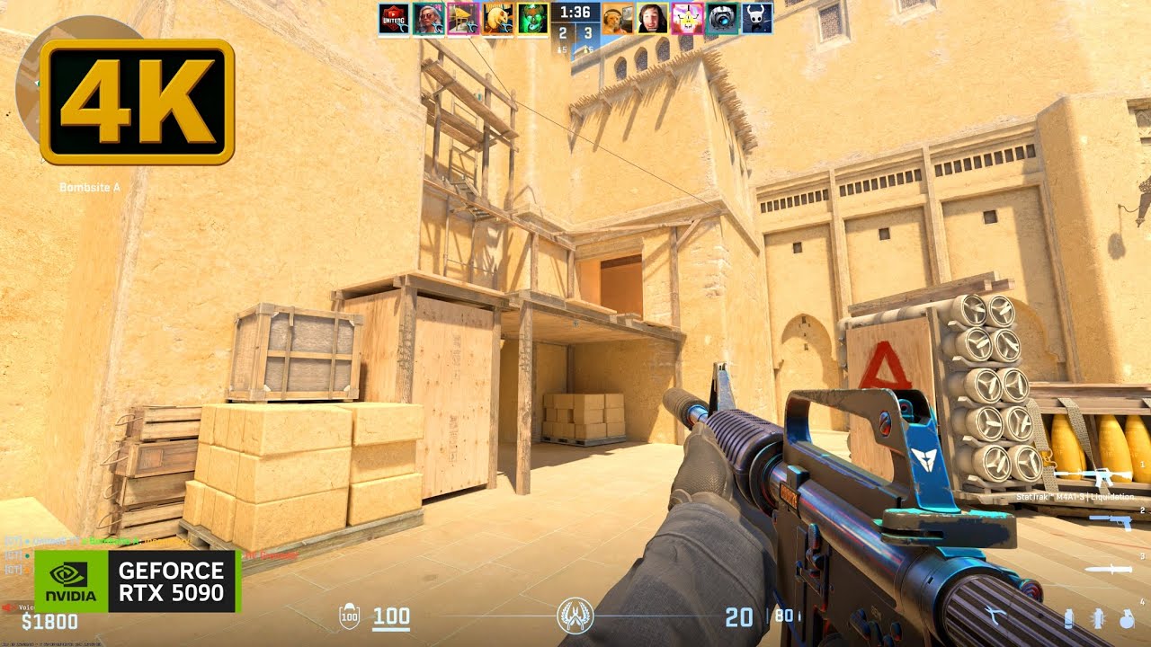 Counter-Strike 2 Gameplay 4K (No Commentary) Counter-Strike 2 Gameplay 4K (No Commentary)