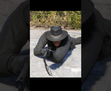 Arthur Morgan rescues Sean from Bounty Hunters - Red Dead Redemption 2 Stealth an Sniper Gameplay