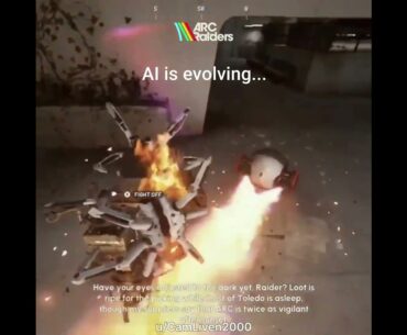 AI is evolving in ARC Raiders  #arcraiders