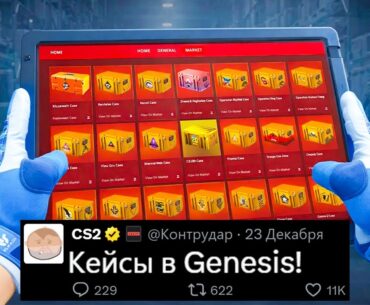 КЕЙСЫ В ТЕРМИНАЛЕ GENESIS CS2! УДАЛЕНИЕ КЕЙСОВ, ОБНОВЛЕНИЕ ПРОФИЛЕЙ, НОВЫЕ КОЛЛЕКЦИИ, РЫНОК СКИНОВ