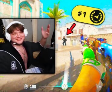 S1MPLE DESTROYS #1 RANKED FACEIT PLAYER! CS2 Twitch Clips