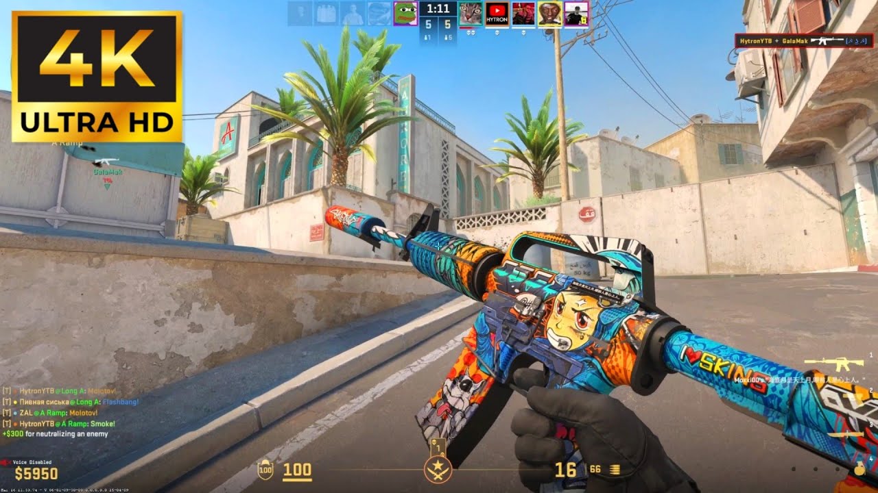 Counter Strike 2 Best Gameplay 4K (No Commentary) Counter Strike 2 Best Gameplay 4K (No Commentary)